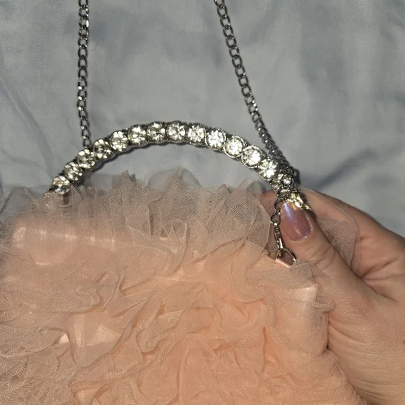 Alessia Crystal Crossbody Satchel Purse Nwt - Picture 5 of 9